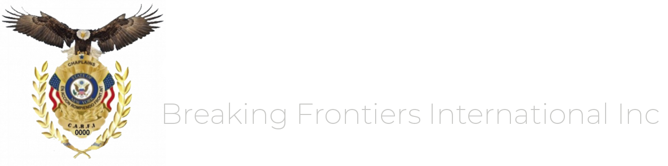 Logo Chaplain in Action Breaking Frontiers International Inc